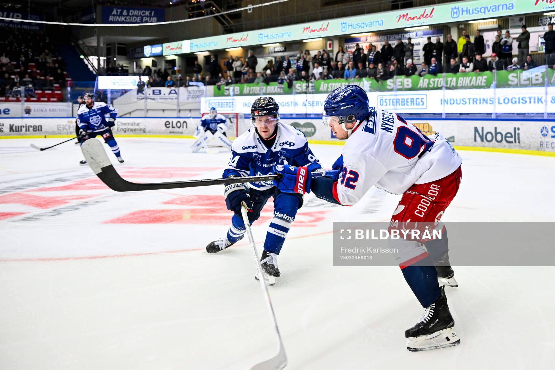 Karlskogas Henrik Larsson och Oskarshamns Zion Nybeck
