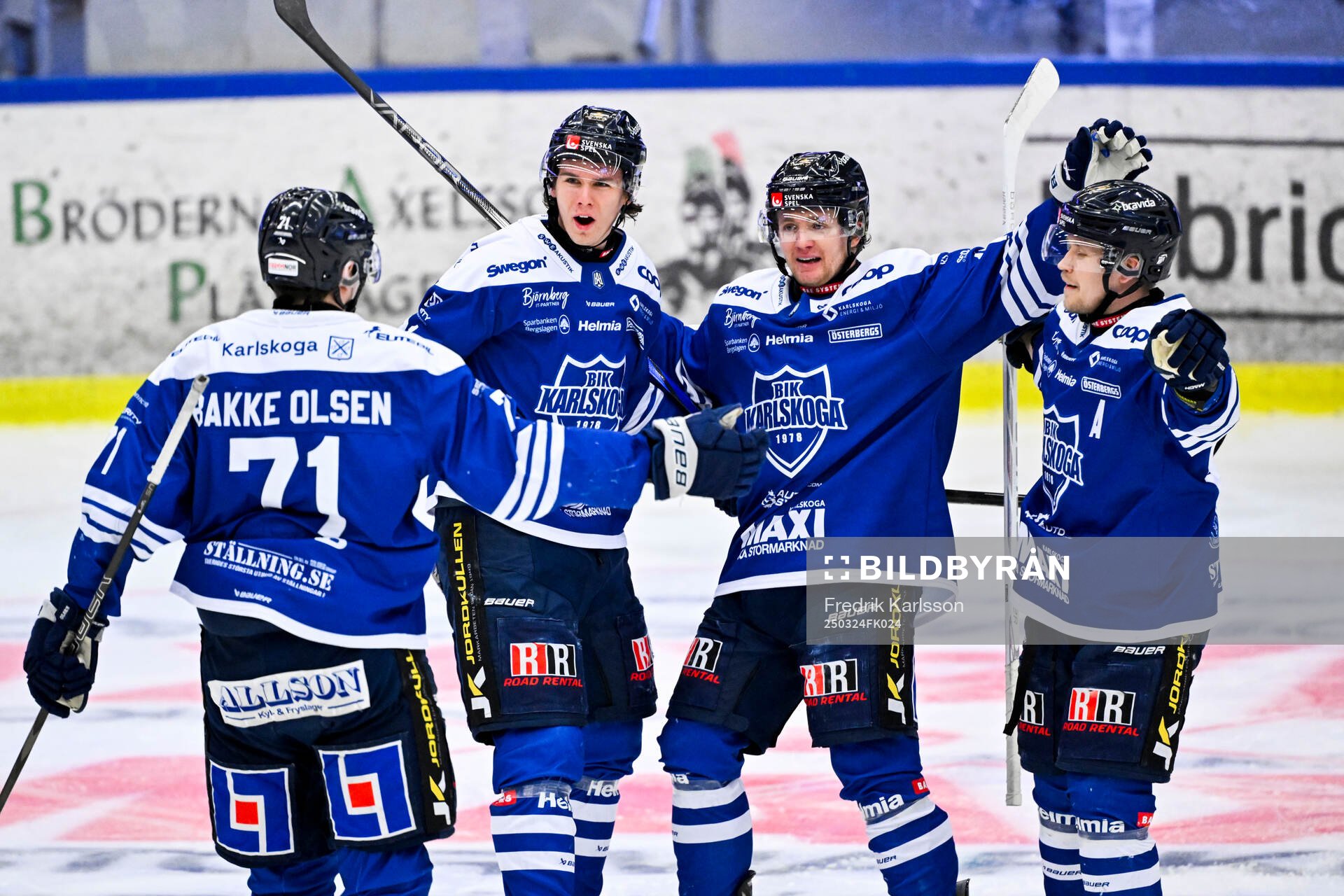 Karlskogas Christoffer Jansson jublar