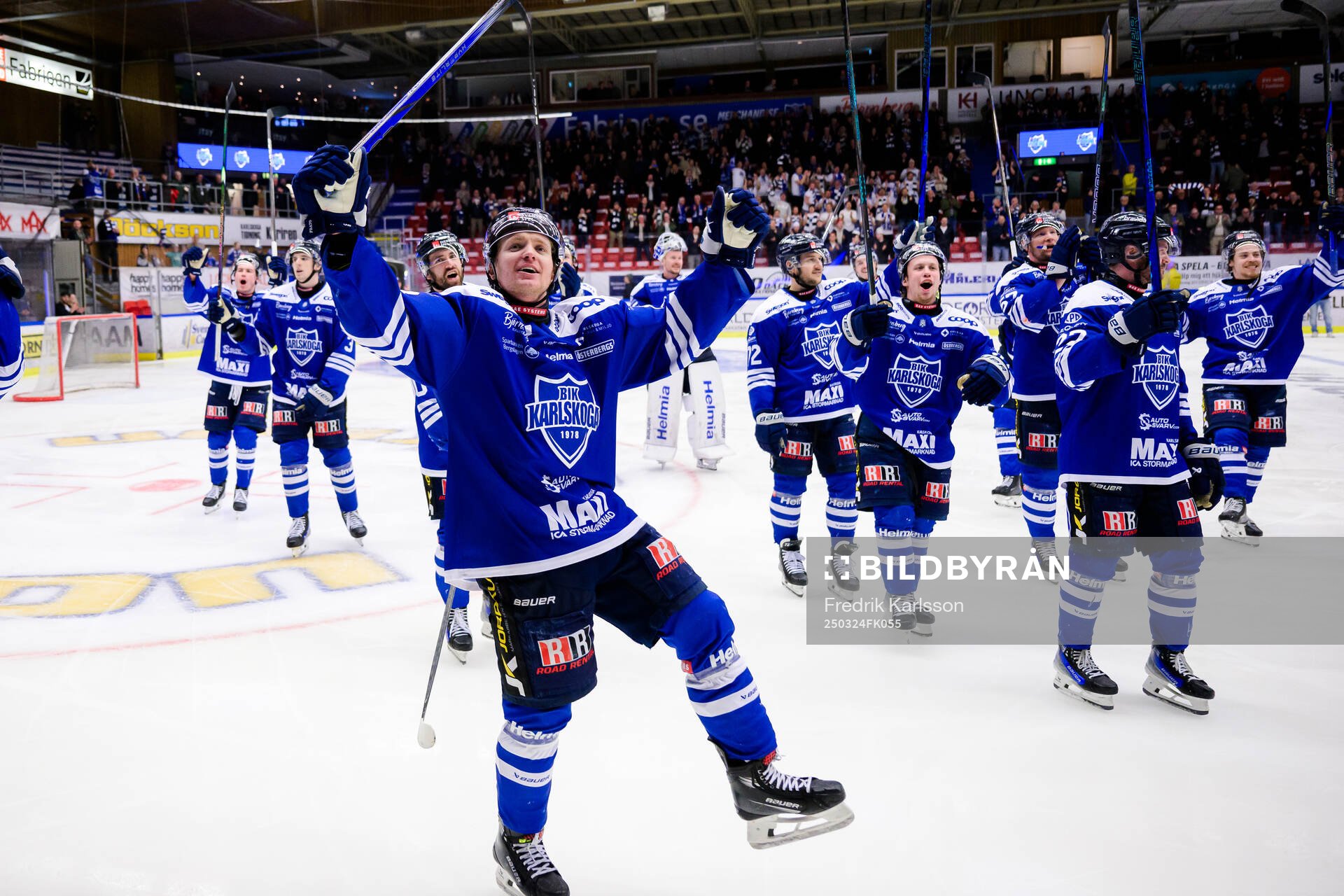 Karlskogas Hampus Plato jublar