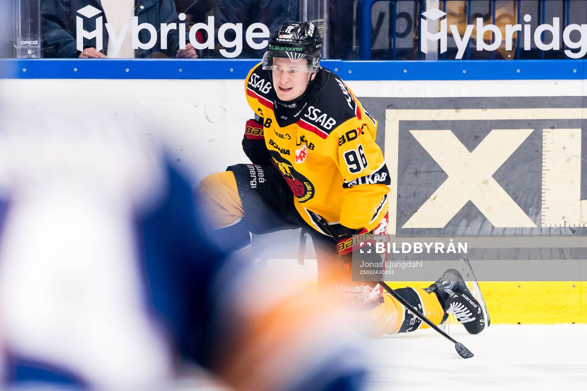 Luleås Pontus Andreasson har ont