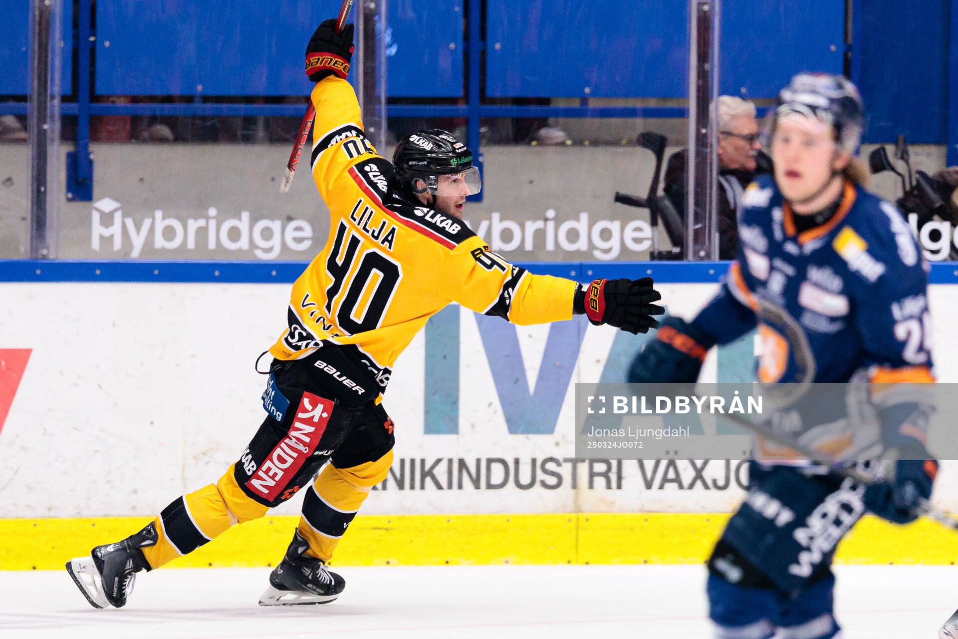 Luleås David Lilja jublar