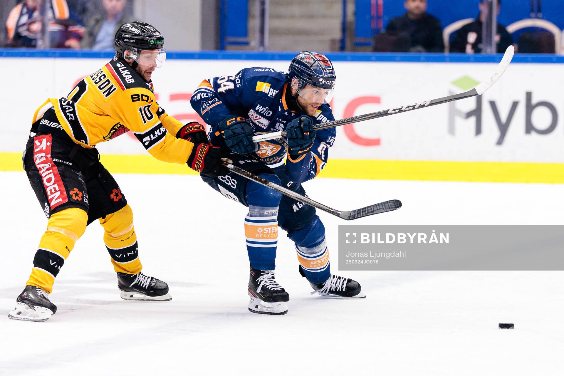 Luleås Einar Emanuelsson och Växjös Eric Martinsson