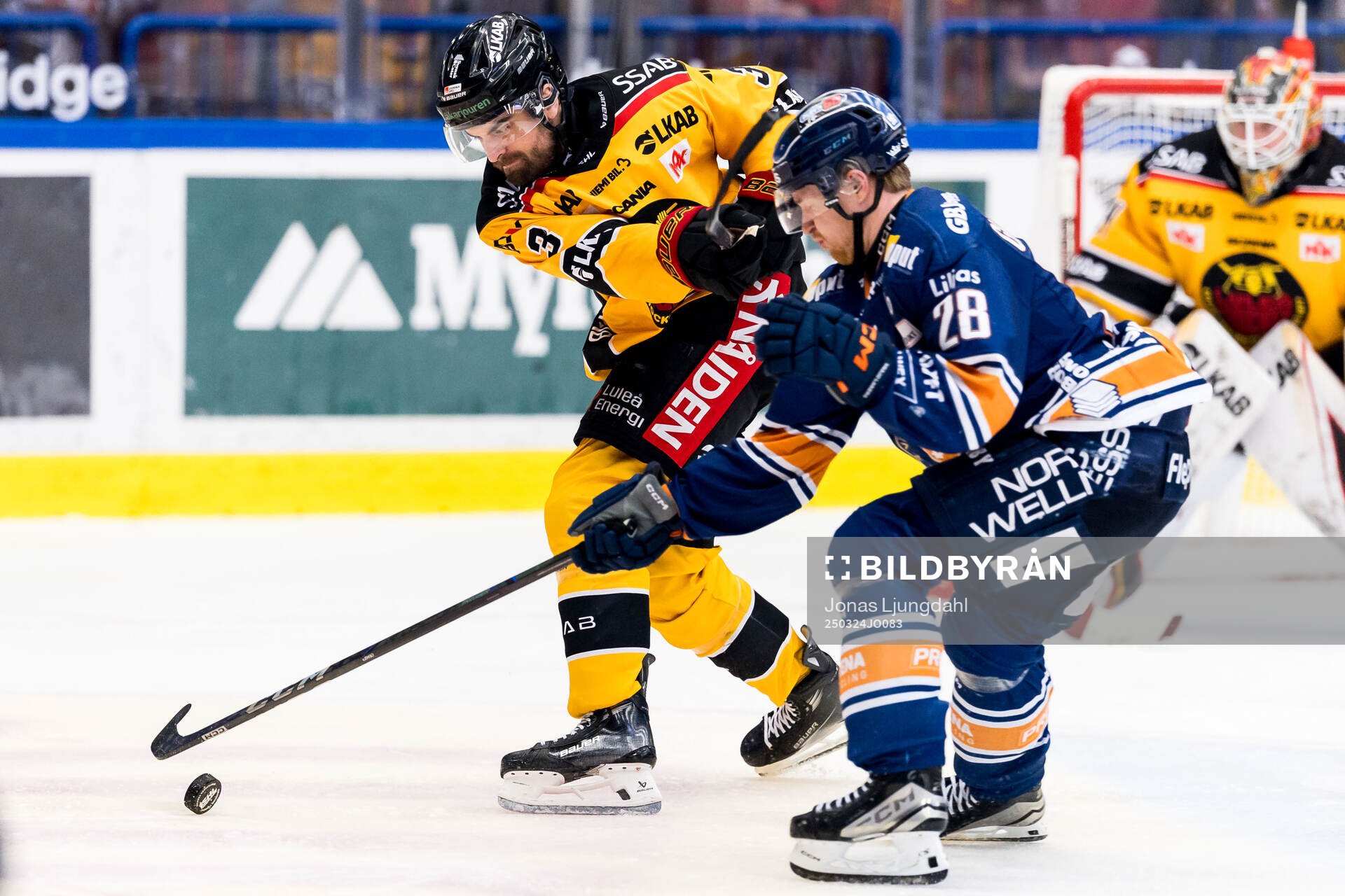 Luleås Frederic Allard och Växjös Hugo Gustafsson