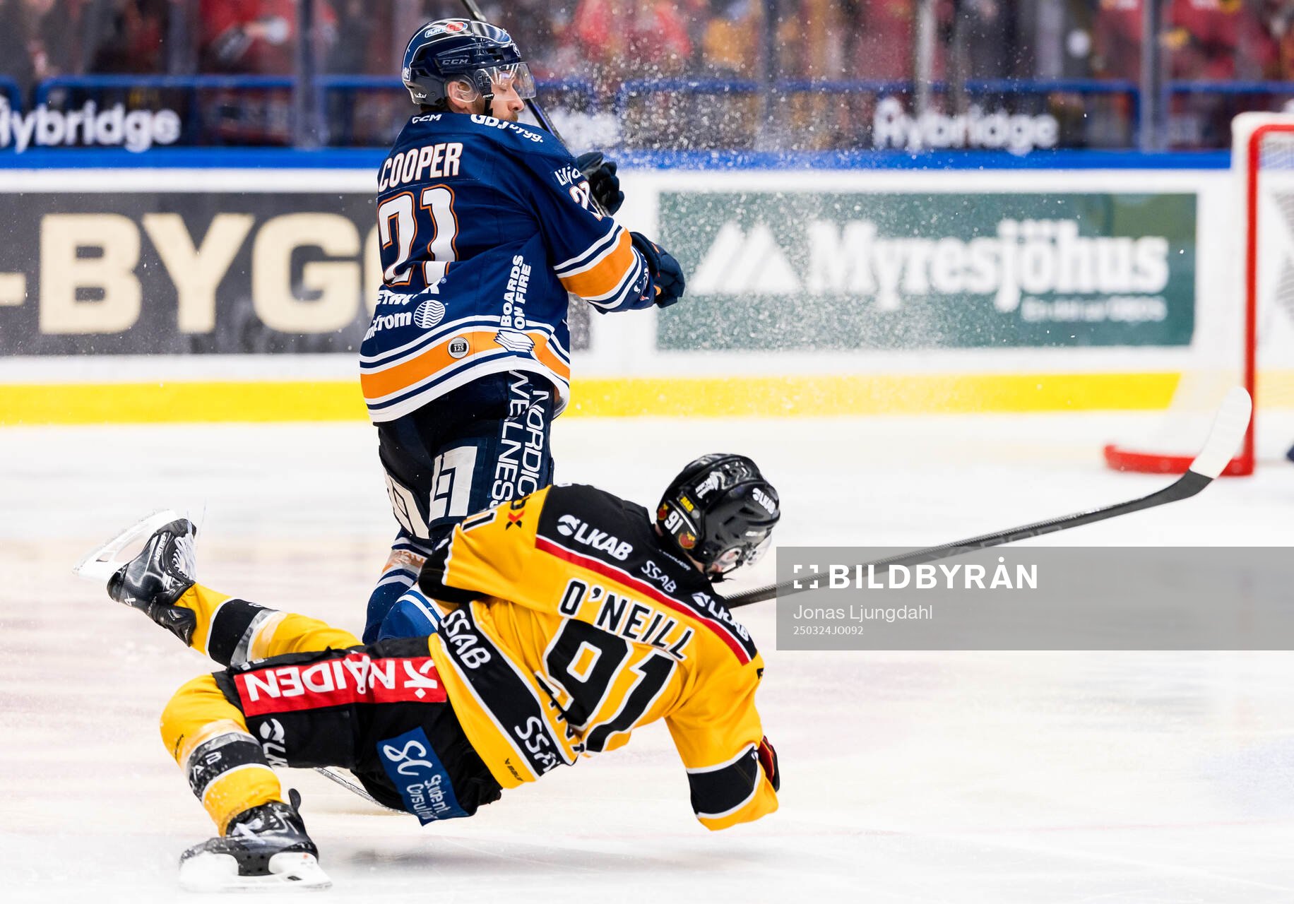 Växjös Brian Cooper och Luleås Brian O'neil