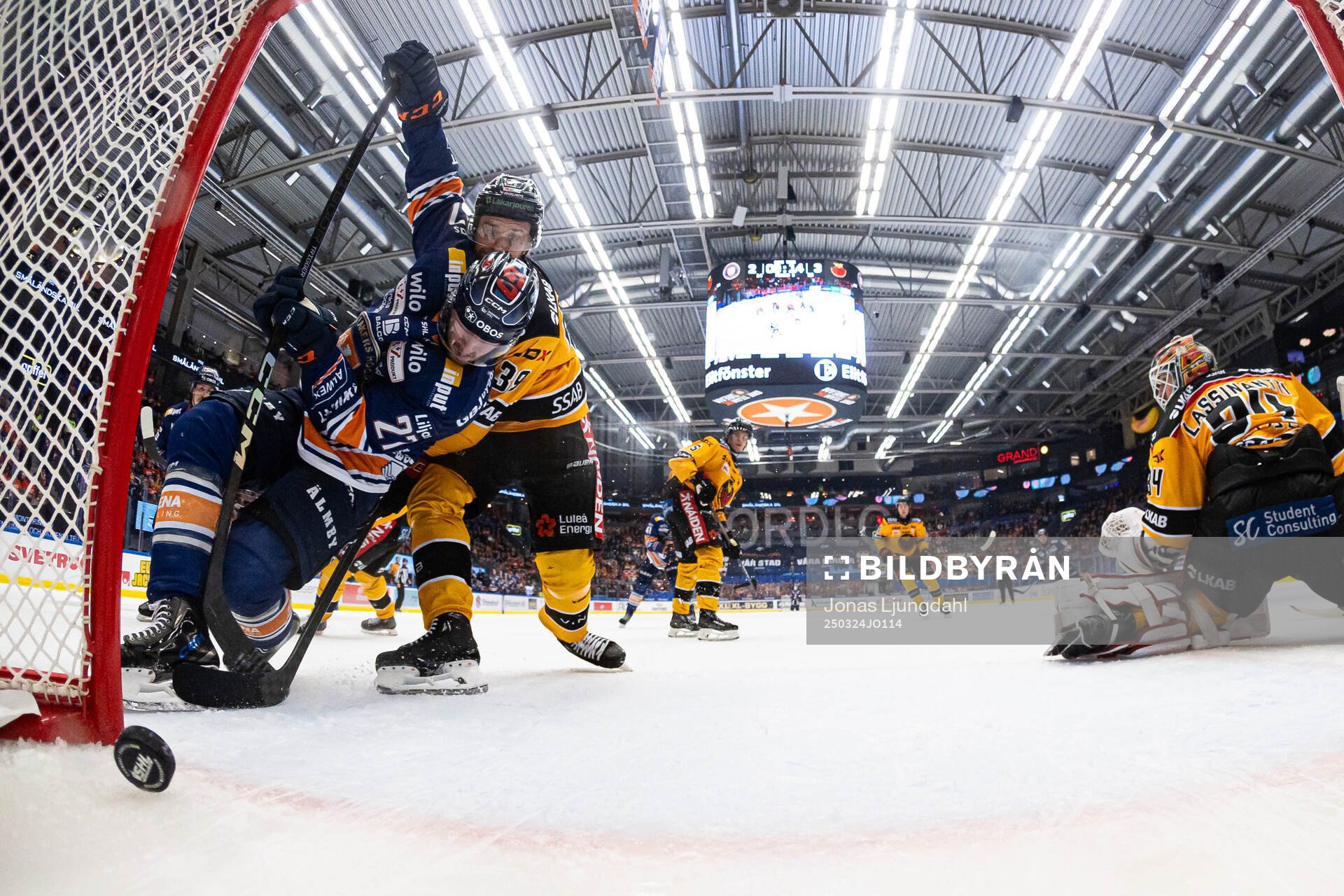 Växjös Martin Lundberg gör mål 3-3