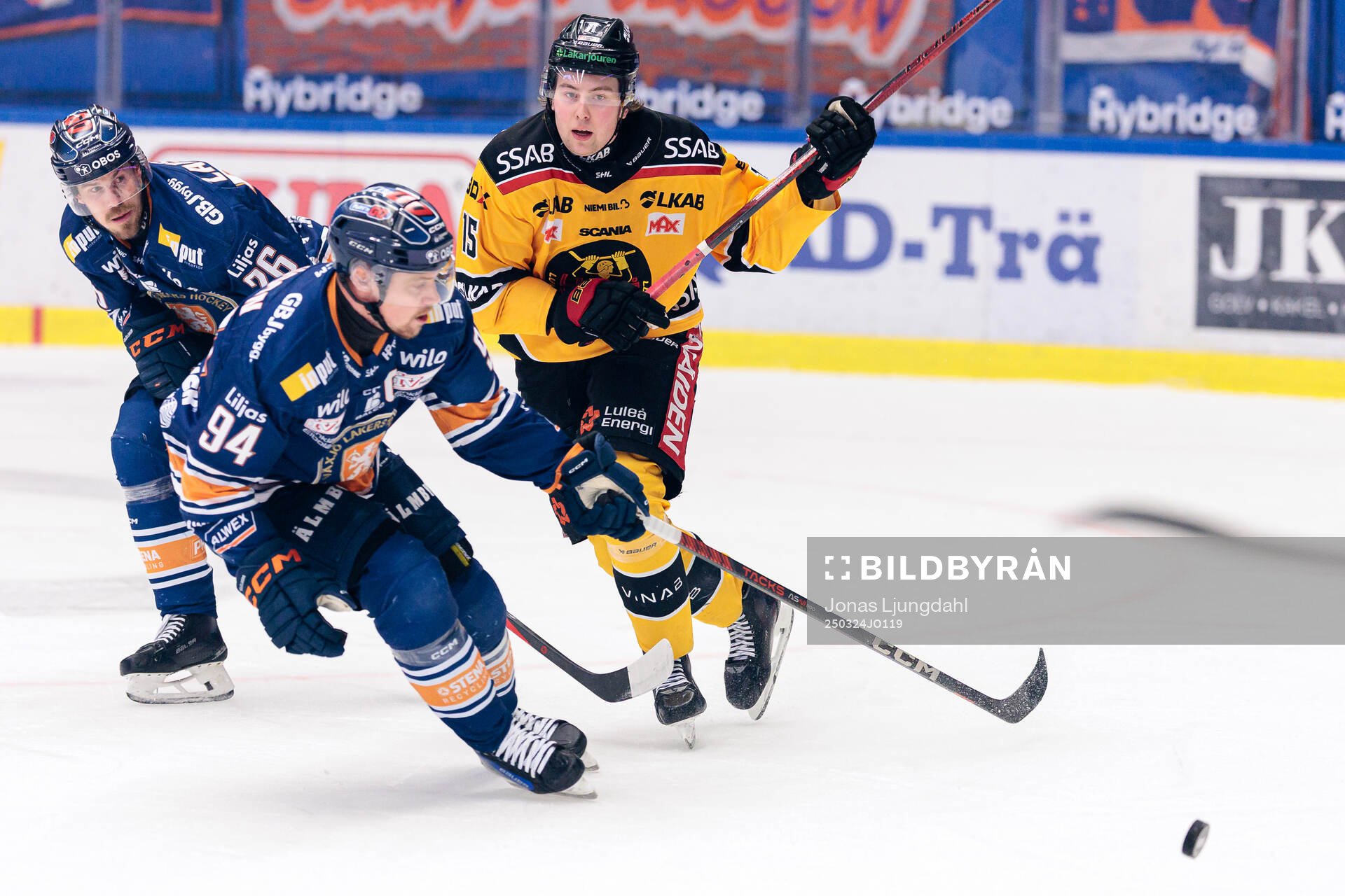 Växjös Emil Larsson och Luleås David Granberg