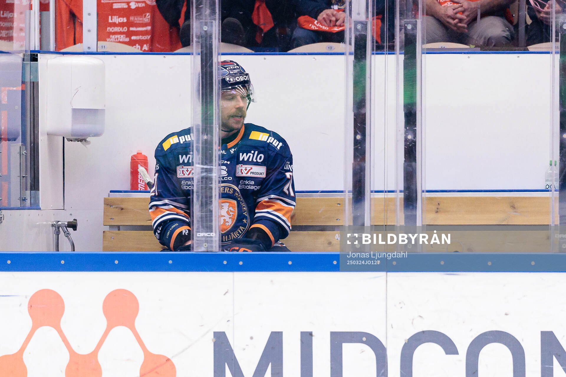 Växjös Brian Cooper i utvisningsbåset