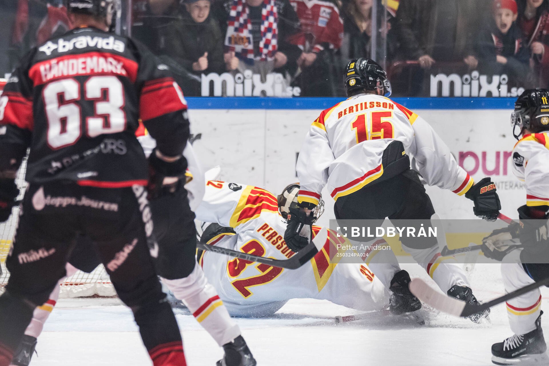 Brynäs målvakt Ludvig Persson
