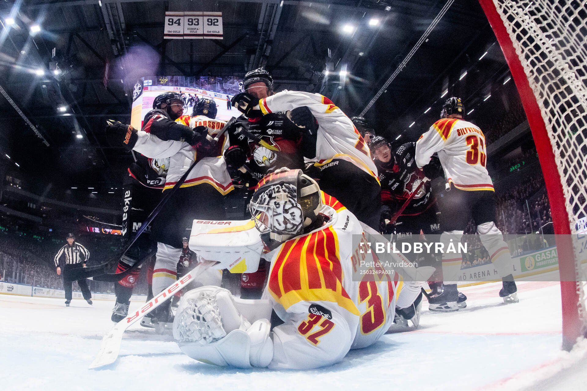 Malmö Redhawks Thomas Berg Paulsen och Brynäs Johan