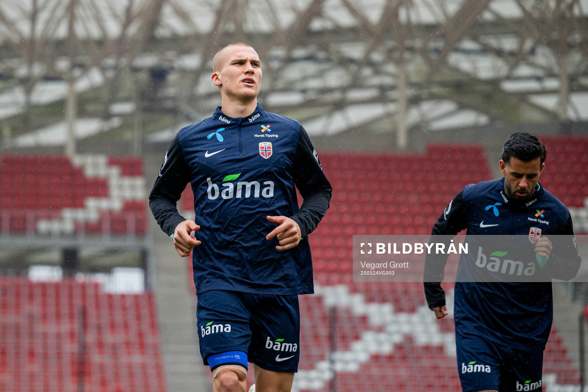 Leo Østigård of the Norwegian national football team
