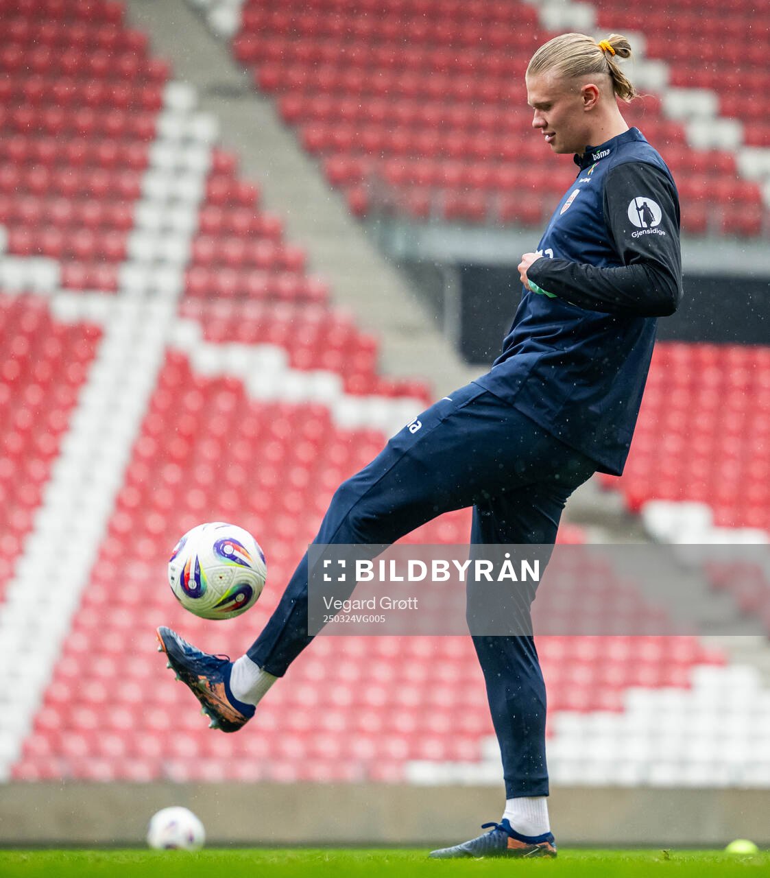 Erling Braut Haaland of the Norwegian national football team