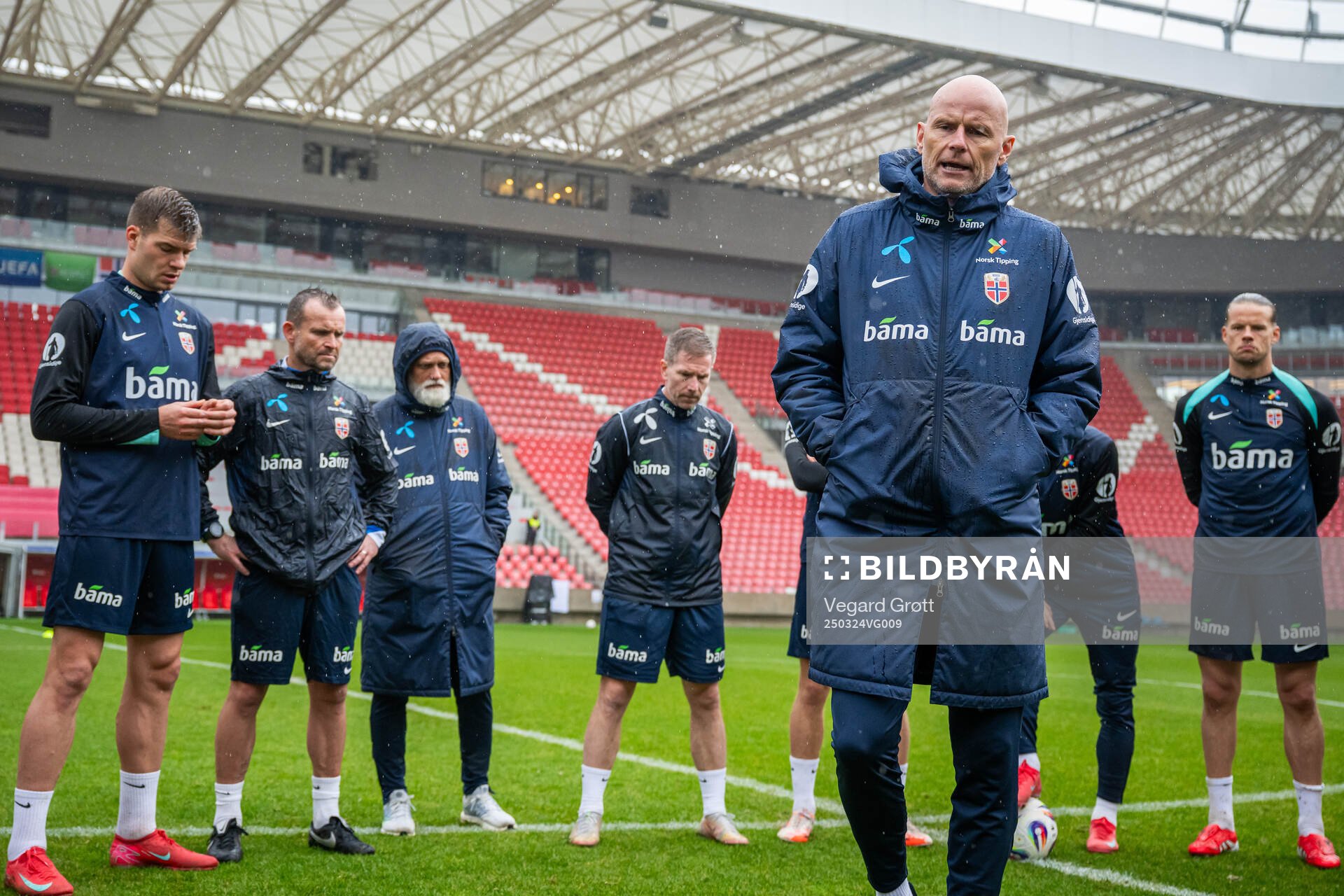 Ståle Solbakken, head coach of the Norwegian national