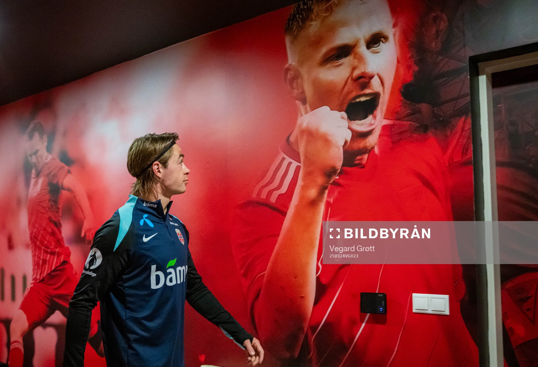 Patrick Berg of the Norwegian national football team
