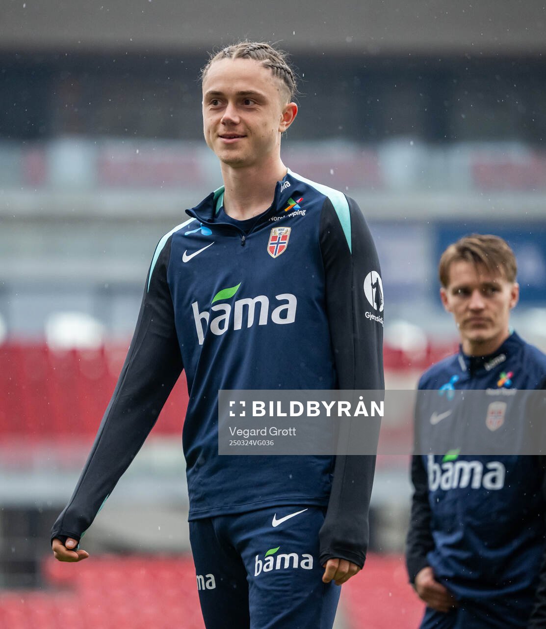 Thelo Aasgaard of the Norwegian national football team