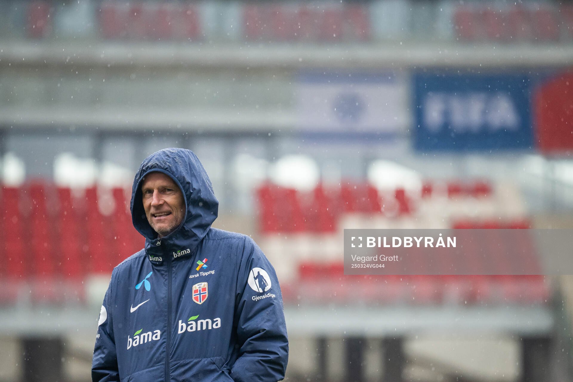 Ståle Solbakken, head coach of the Norwegian national