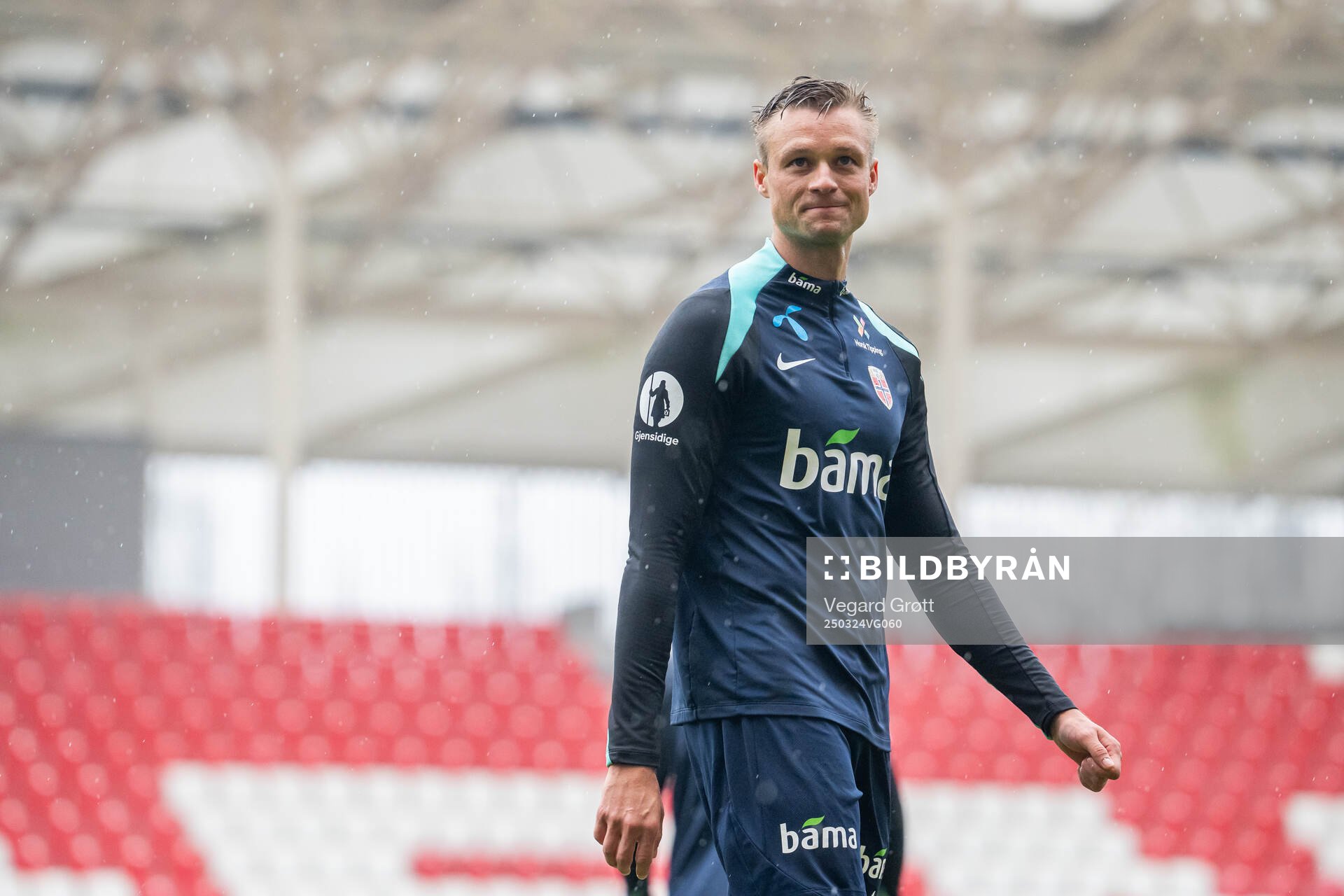 Stian Gregersen of the Norwegian national football team
