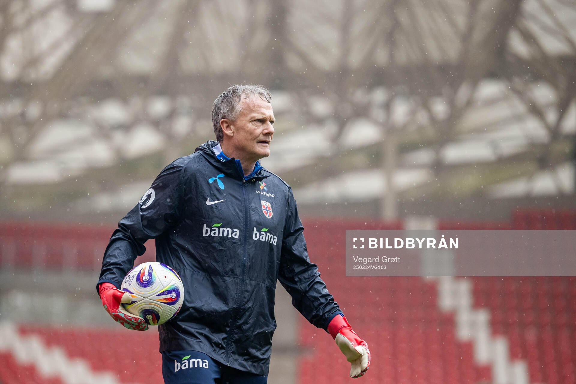 Frode Grodås, goalkeeper coach of the Norwegian national