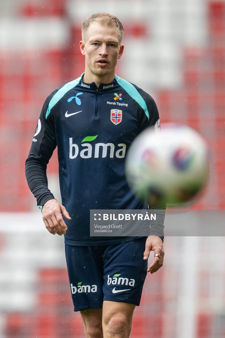 Andreas Hanche-Olsen of the Norwegian national football team
