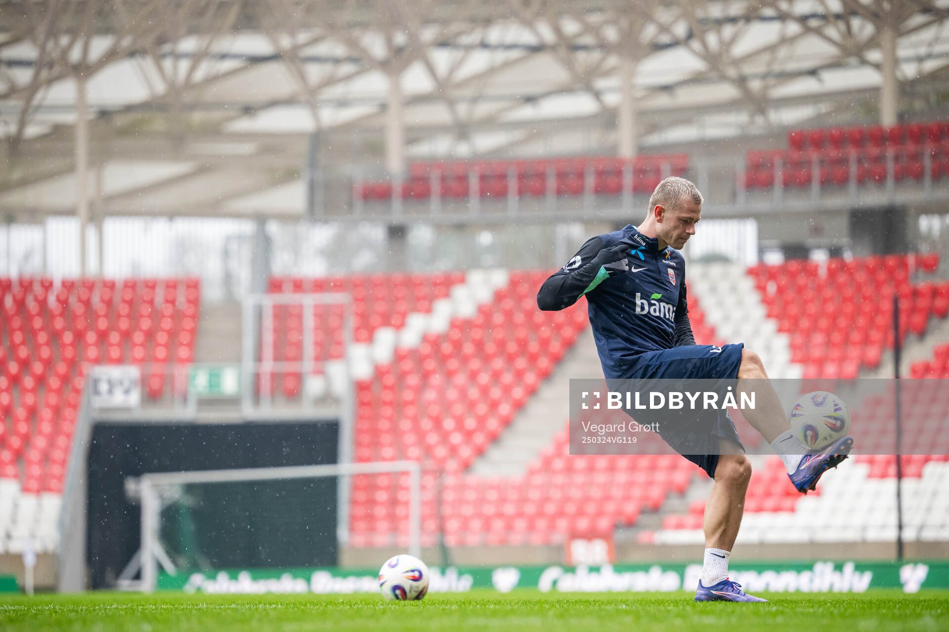 Julian Ryerson of the Norwegian national football team