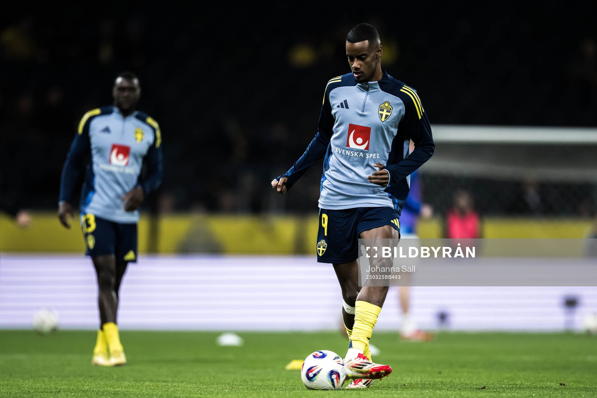 Alexander Isak of Sweden