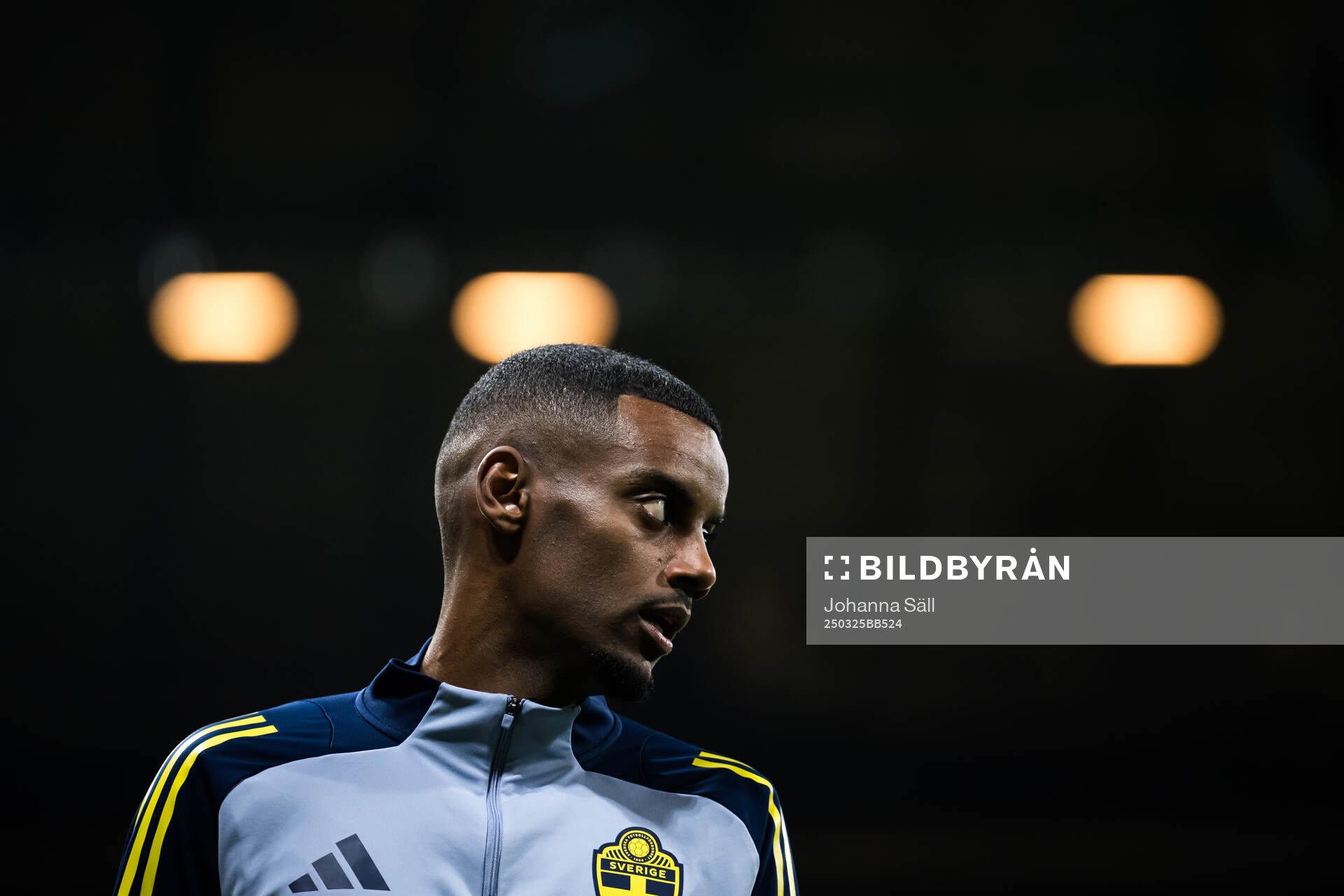 Alexander Isak of Sweden