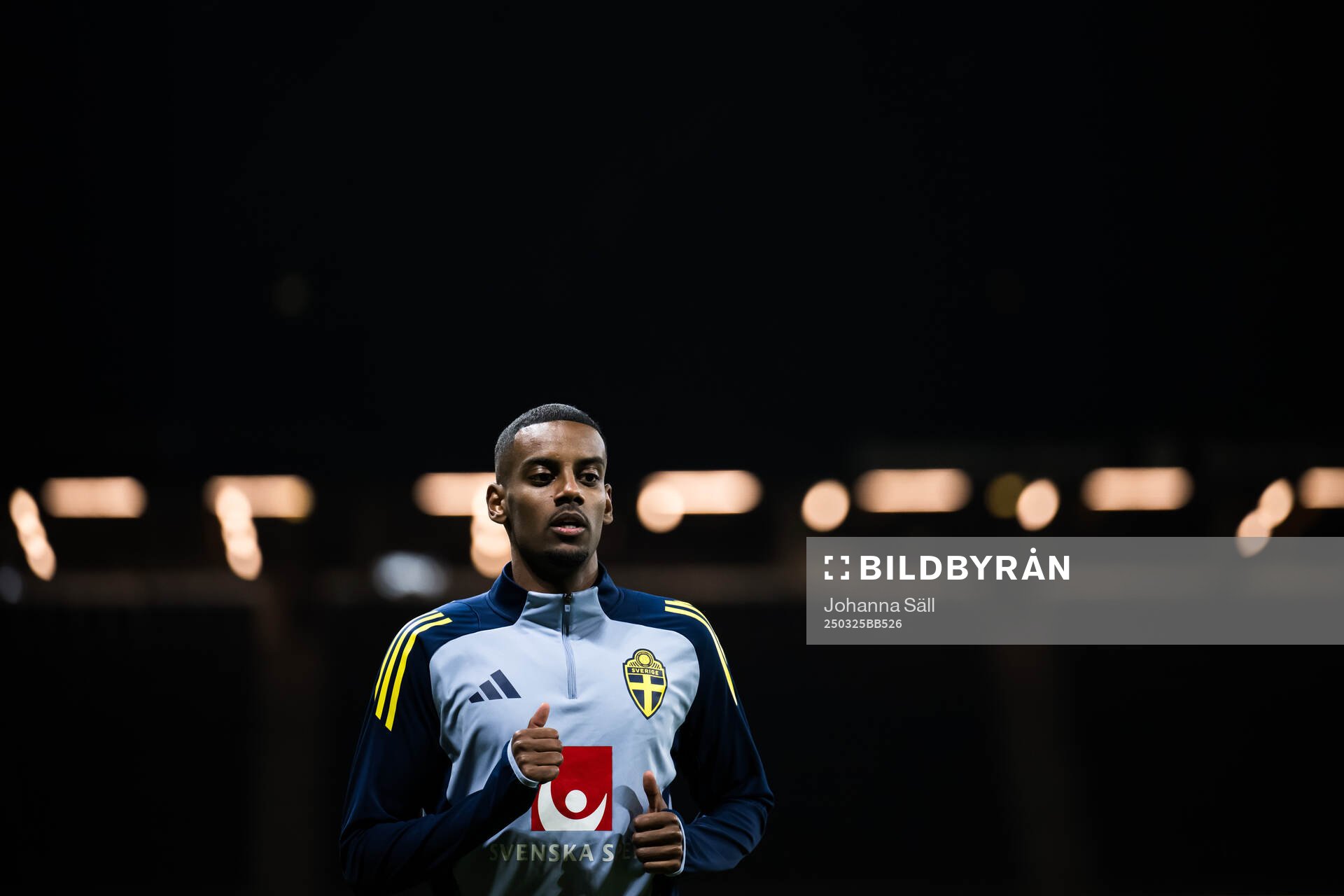 Alexander Isak of Sweden