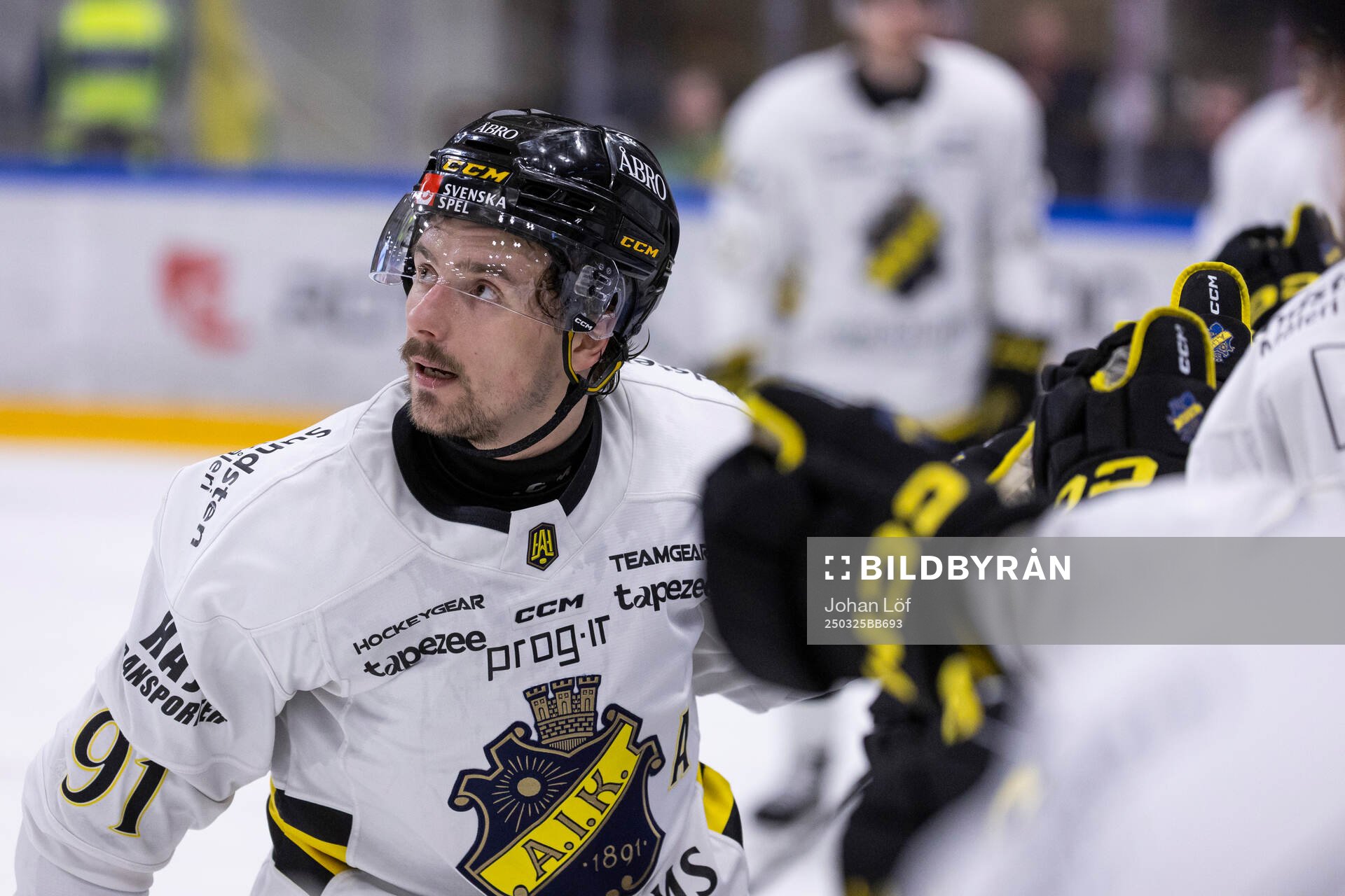 AIKs Gerry Fitzgerald jublar