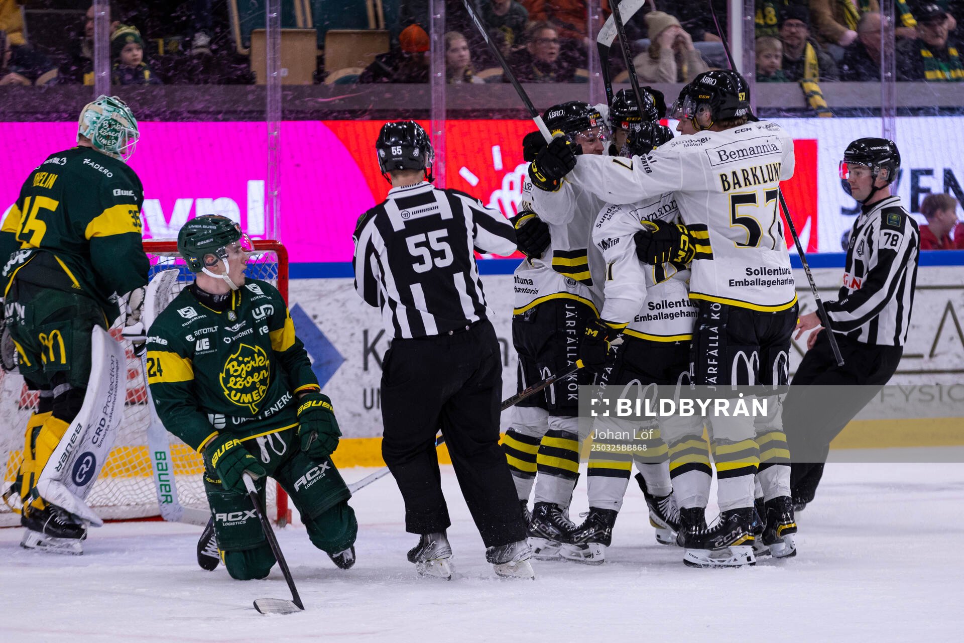 AIKs Jordan Bellerive jublar