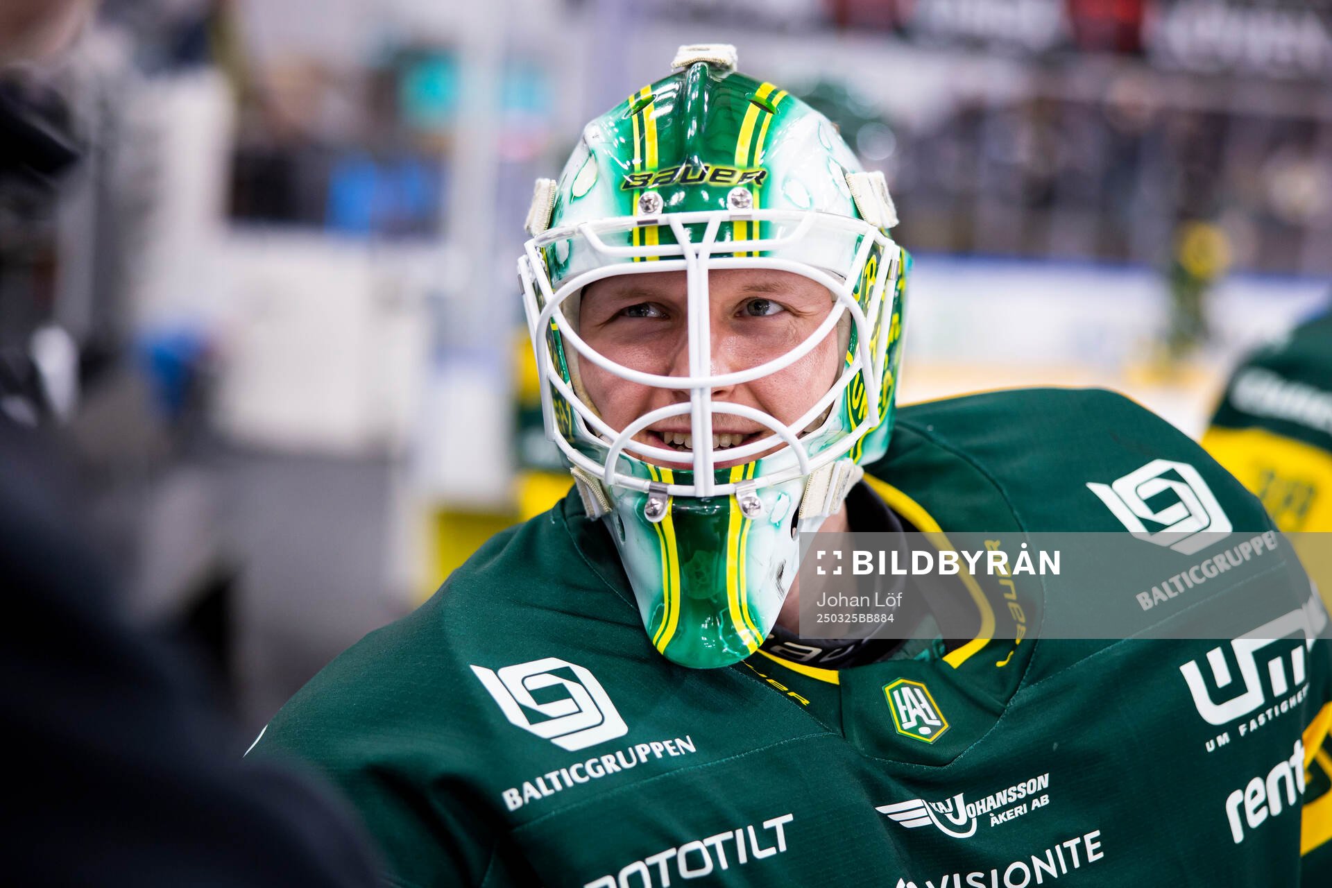 Björklövens målvakt Joona Voutilainen