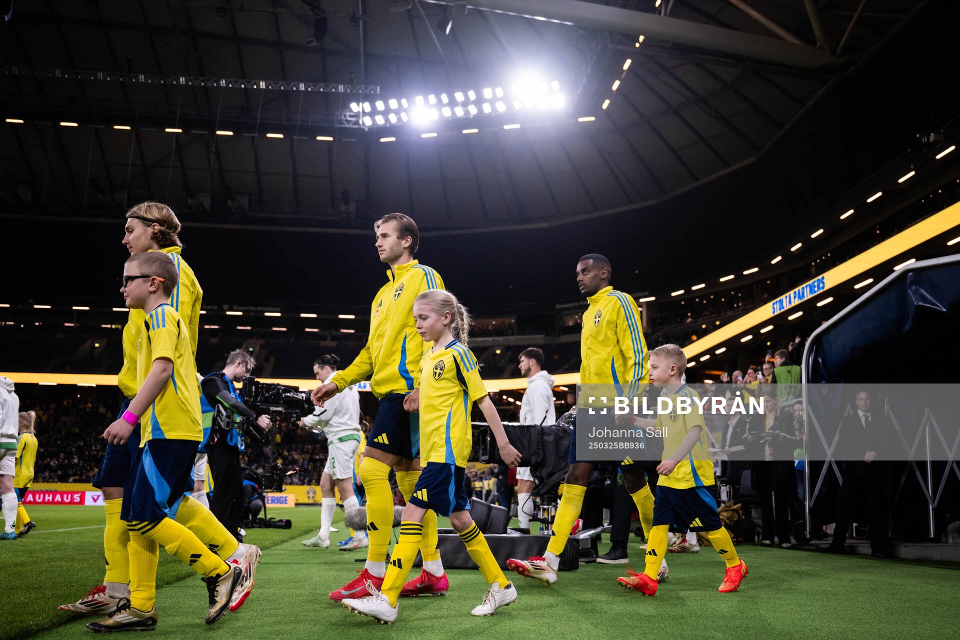 Sebastian Nanasi, Benjamin Nygren and Alexander Isak of