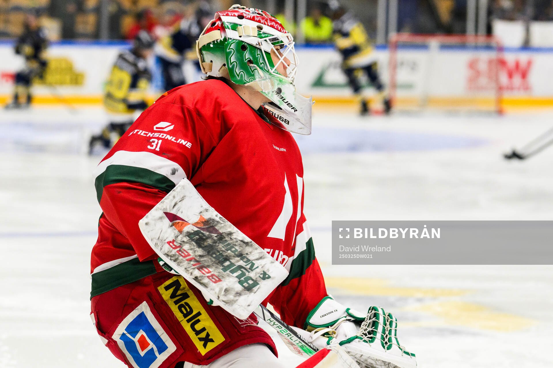 Modos målvakt Olle Eriksson Ek