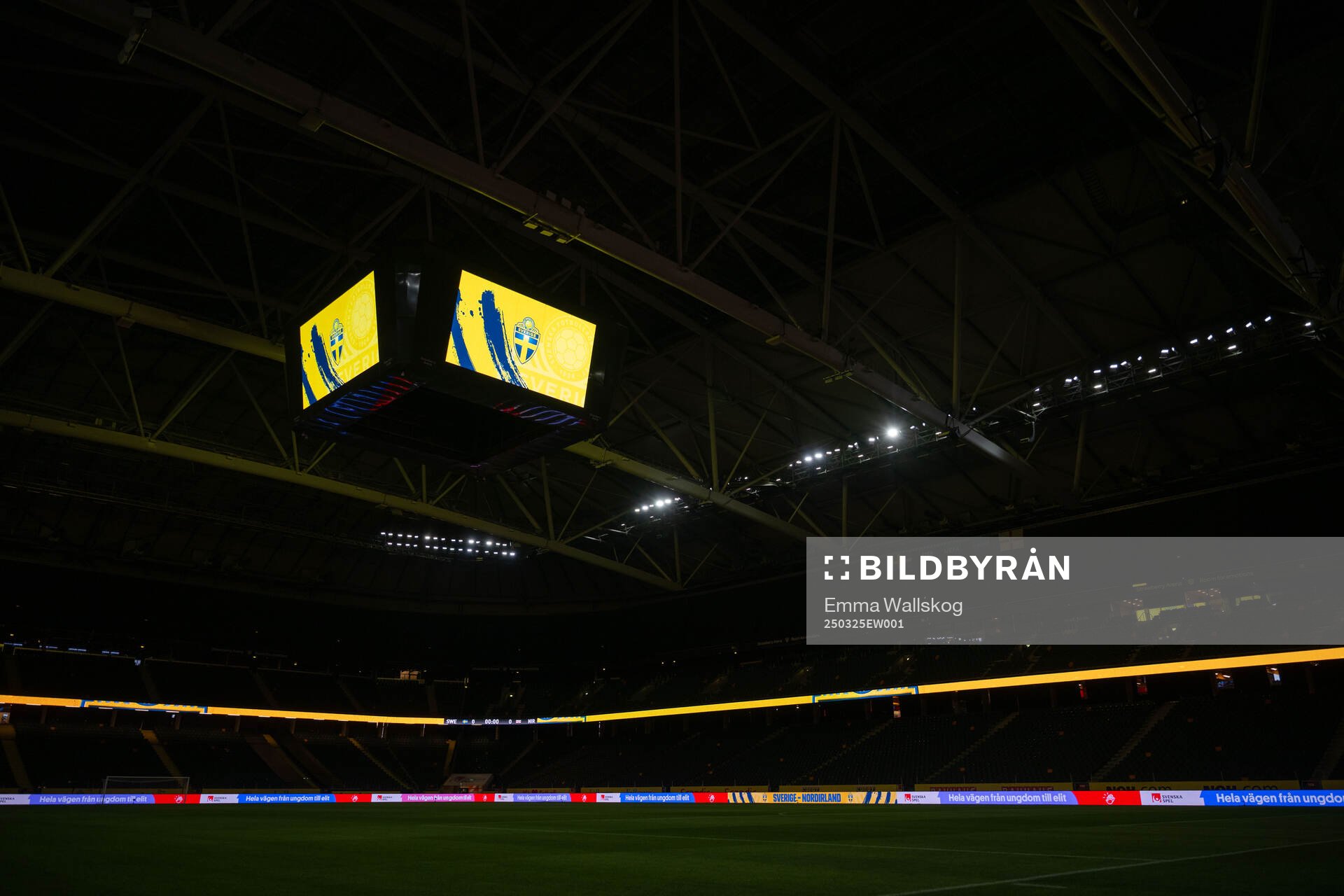 Interior view of Strawberry Arena