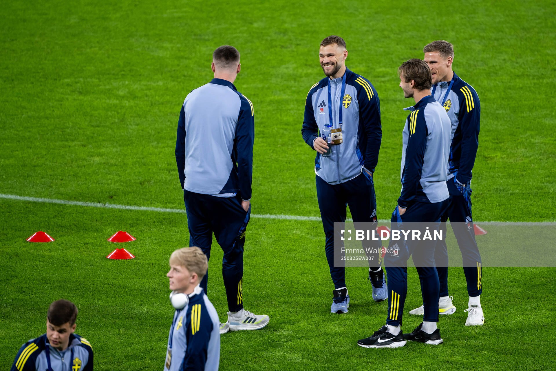 Emil Holm, Jesper Karlström, Benjamin Nygren and Carl