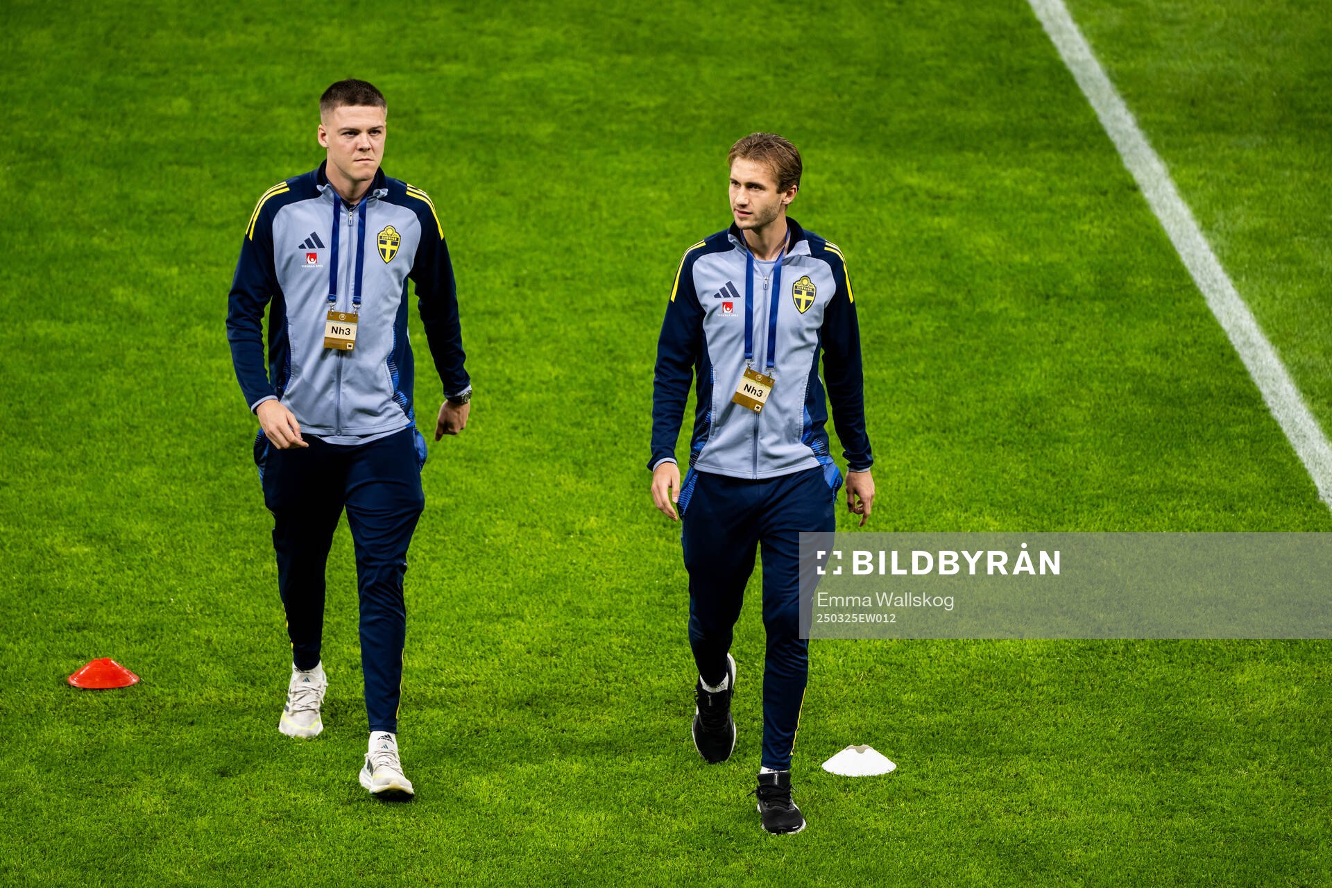 Emil Holm and Benjamin Nygren of Sweden