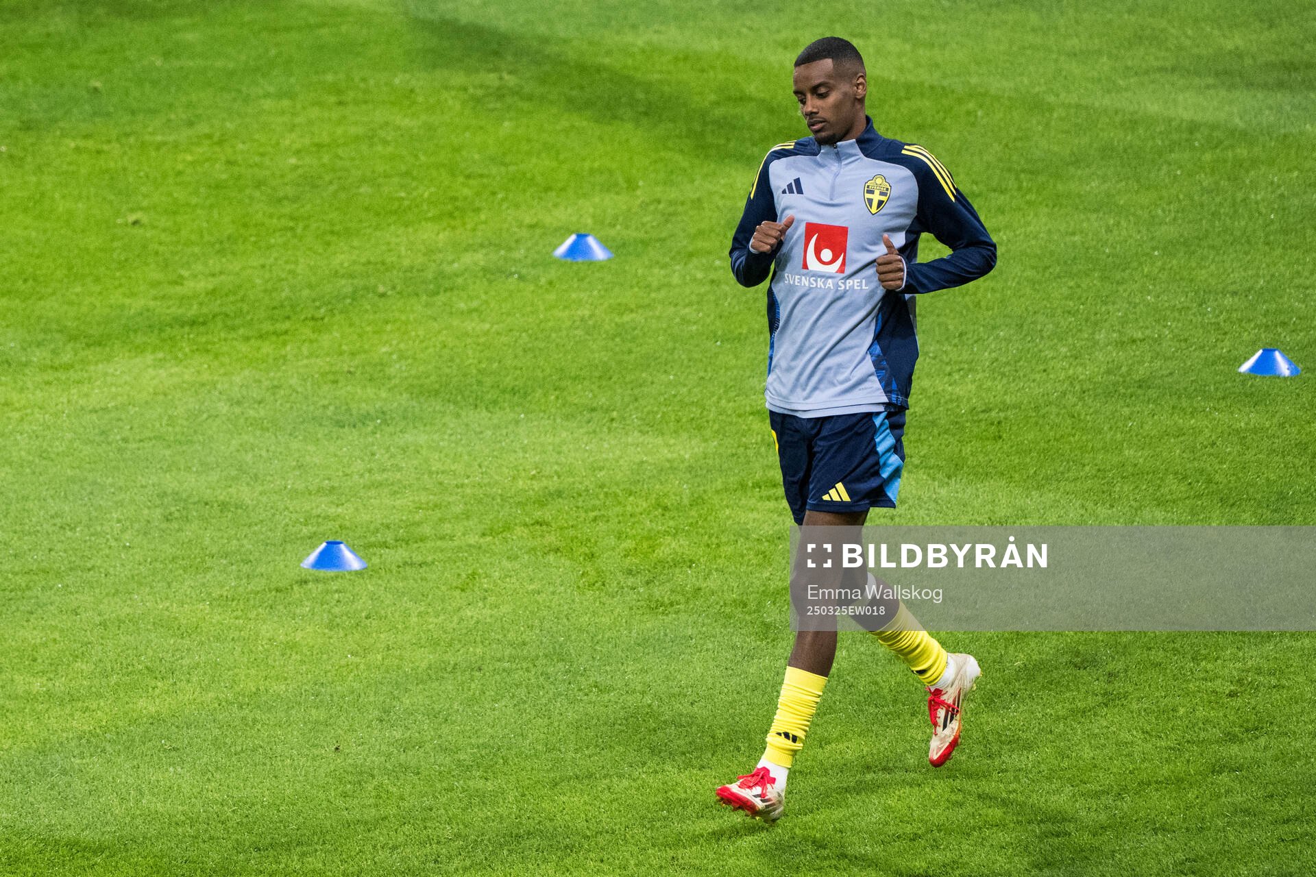Alexander Isak of Sweden