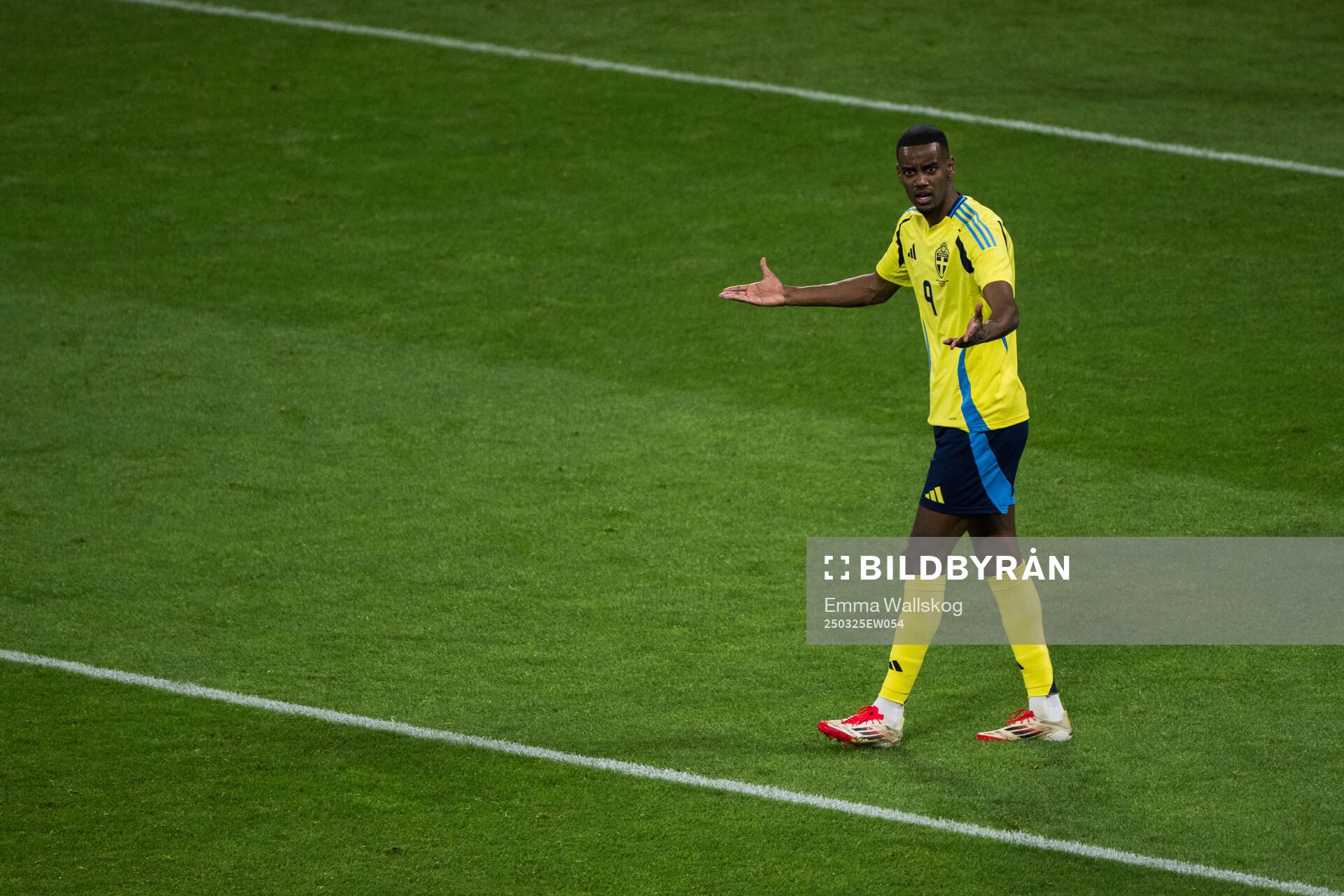 Alexander Isak of Sweden