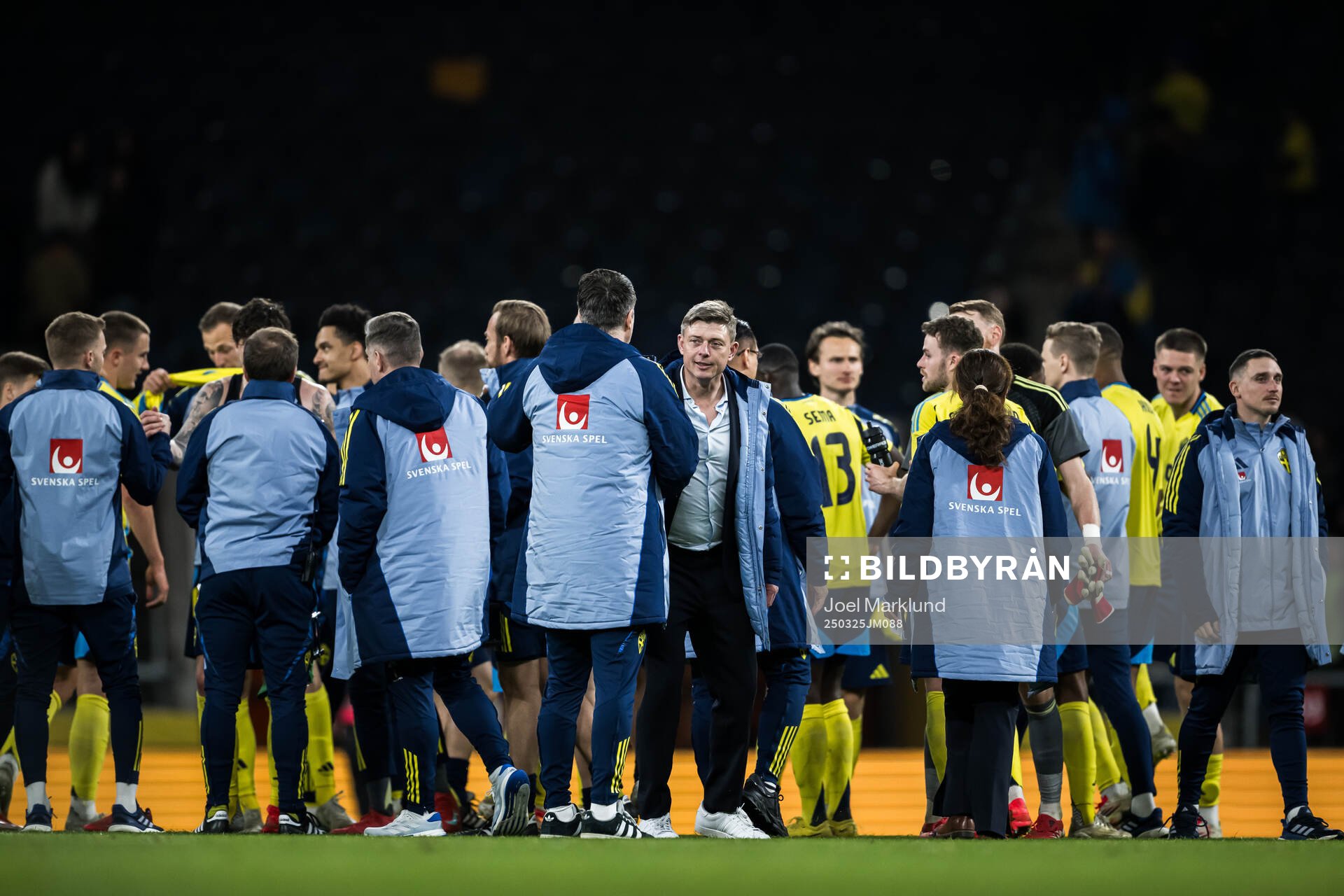 Head coach Jon Dahl Tomasson of Sweden