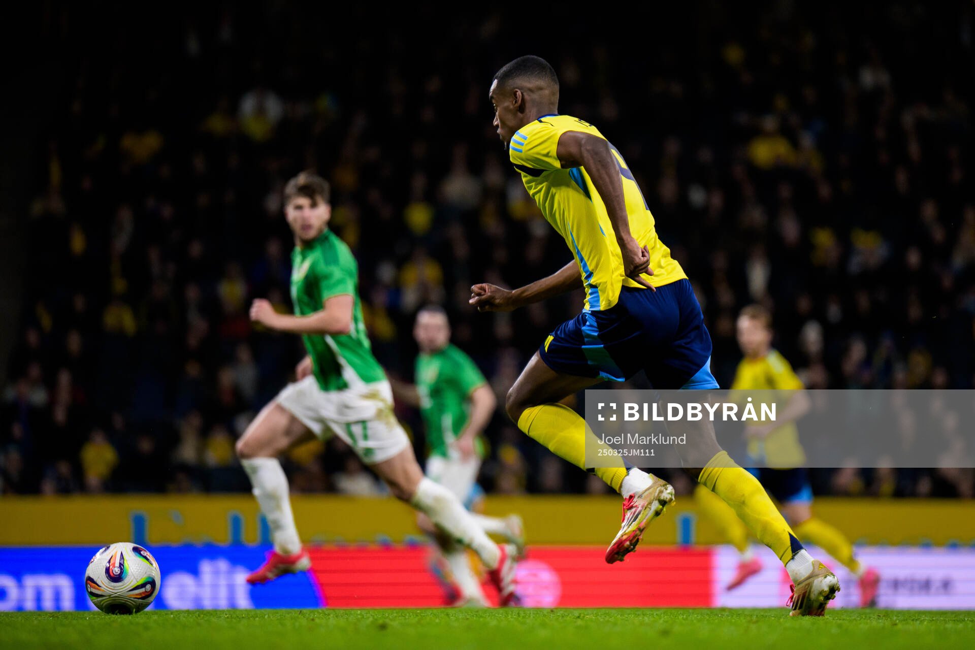 Alexander Isak of Sweden