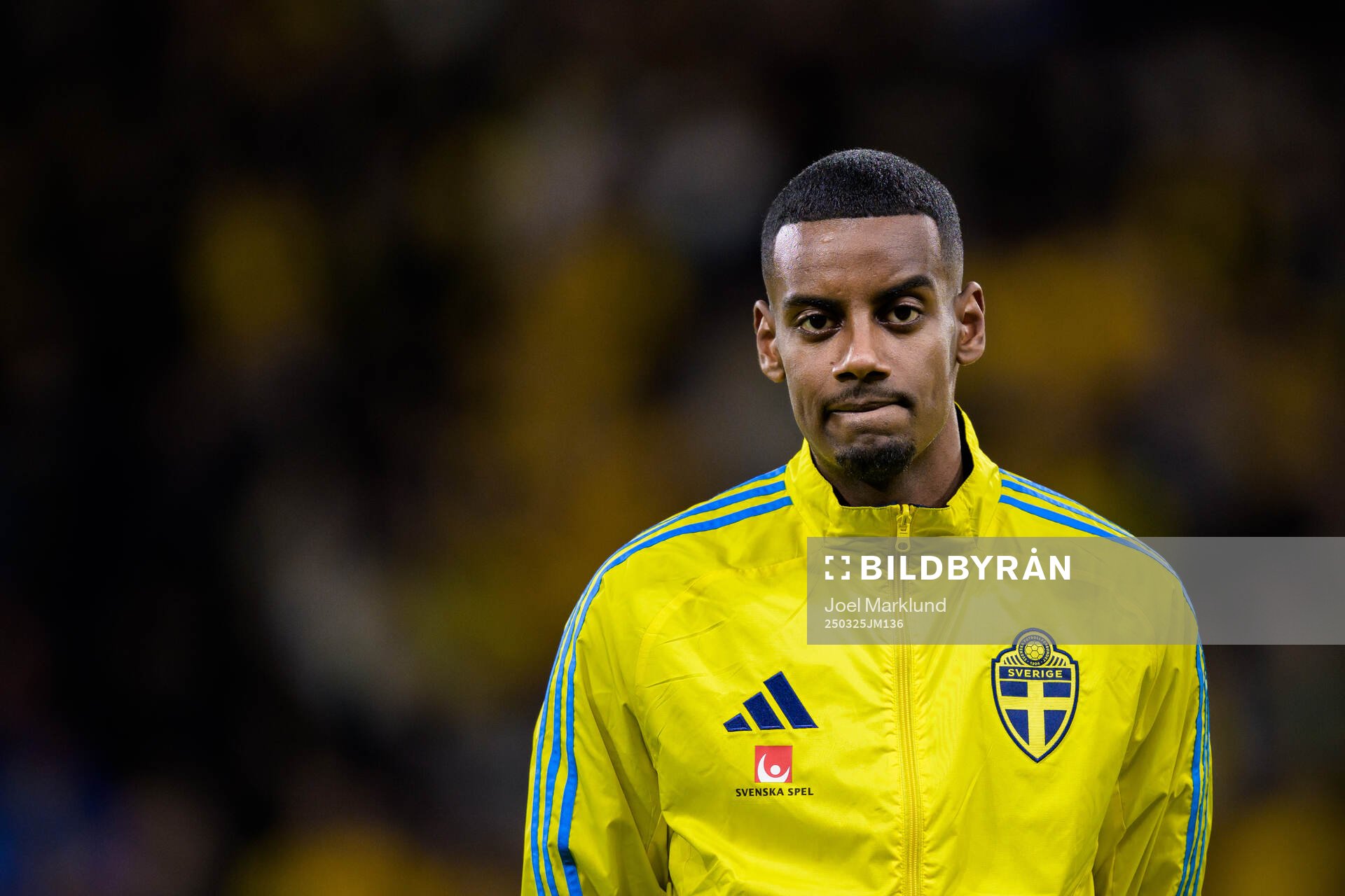Alexander Isak of Sweden