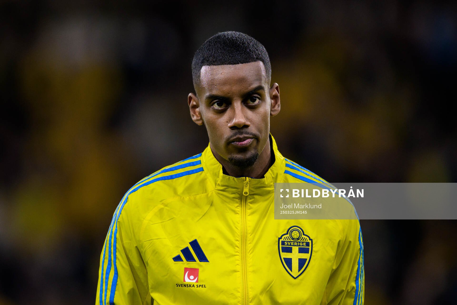 Alexander Isak of Sweden