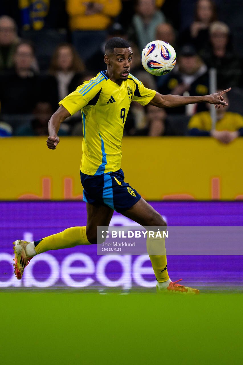 Alexander Isak of Sweden