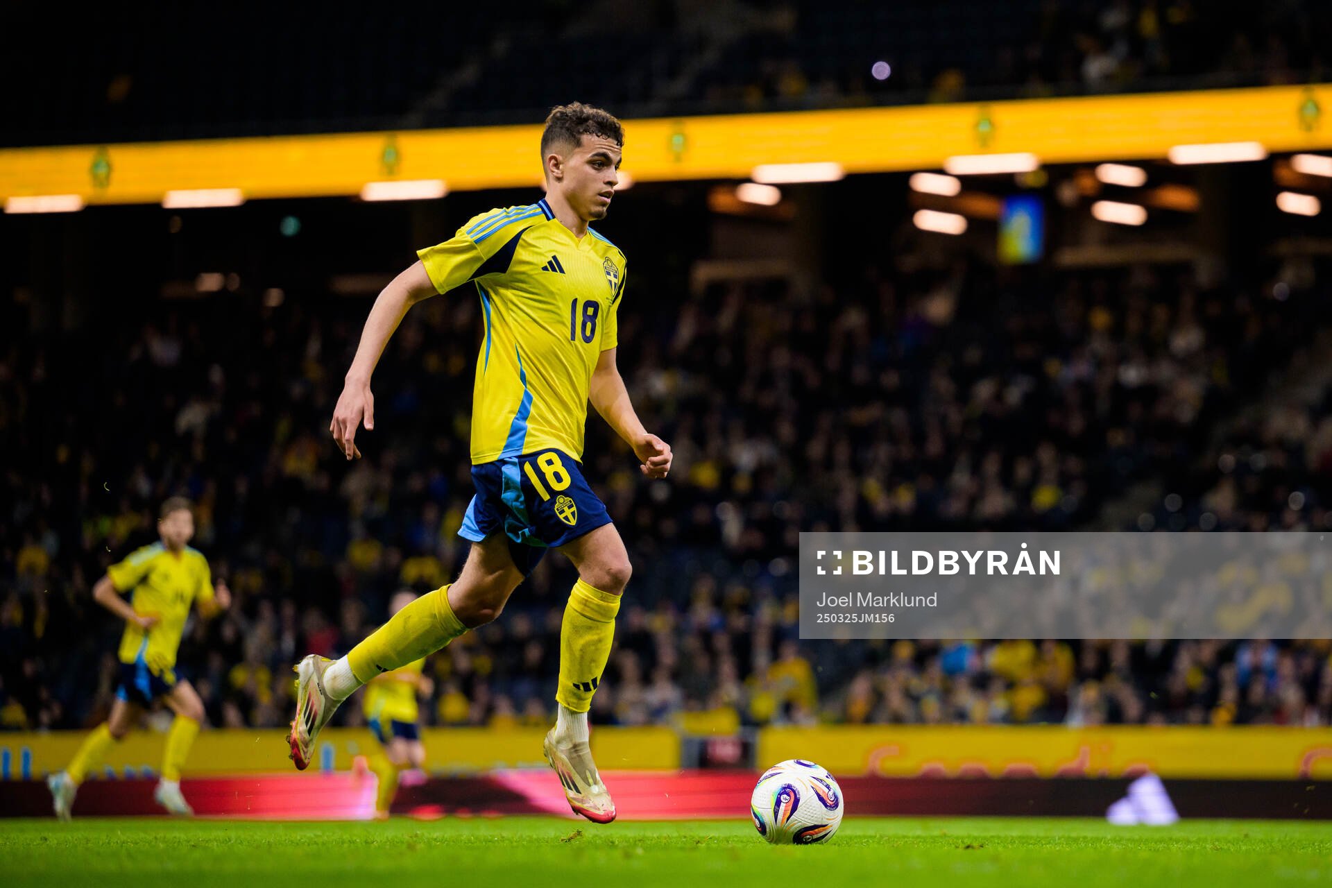 Yasin Ayari of Sweden