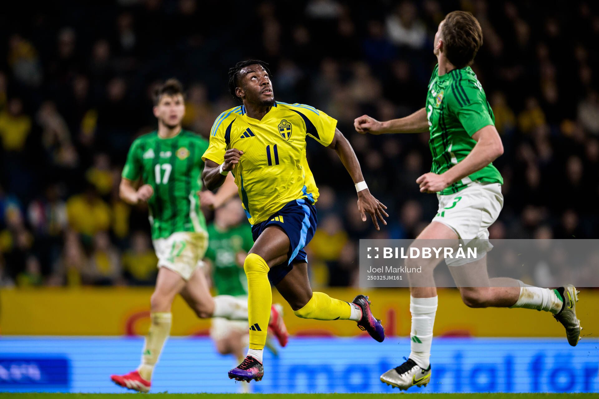 Anthony Elanga of Sweden