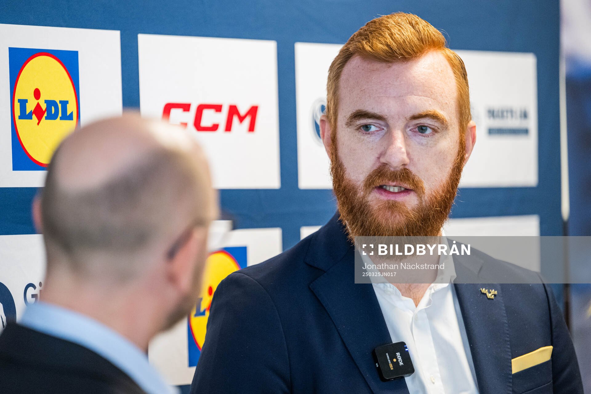General Manager Anders Lundberg of Sweden’s women