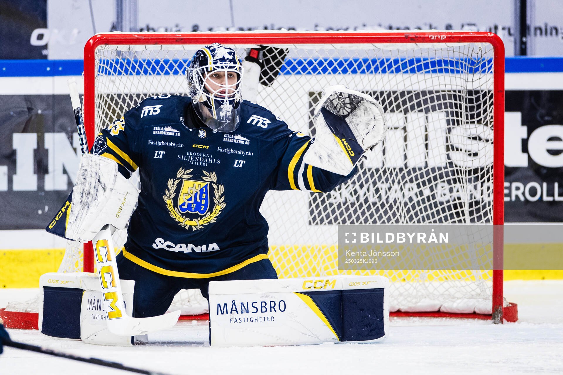 Södertäljes målvakt Oliver Håkansson
