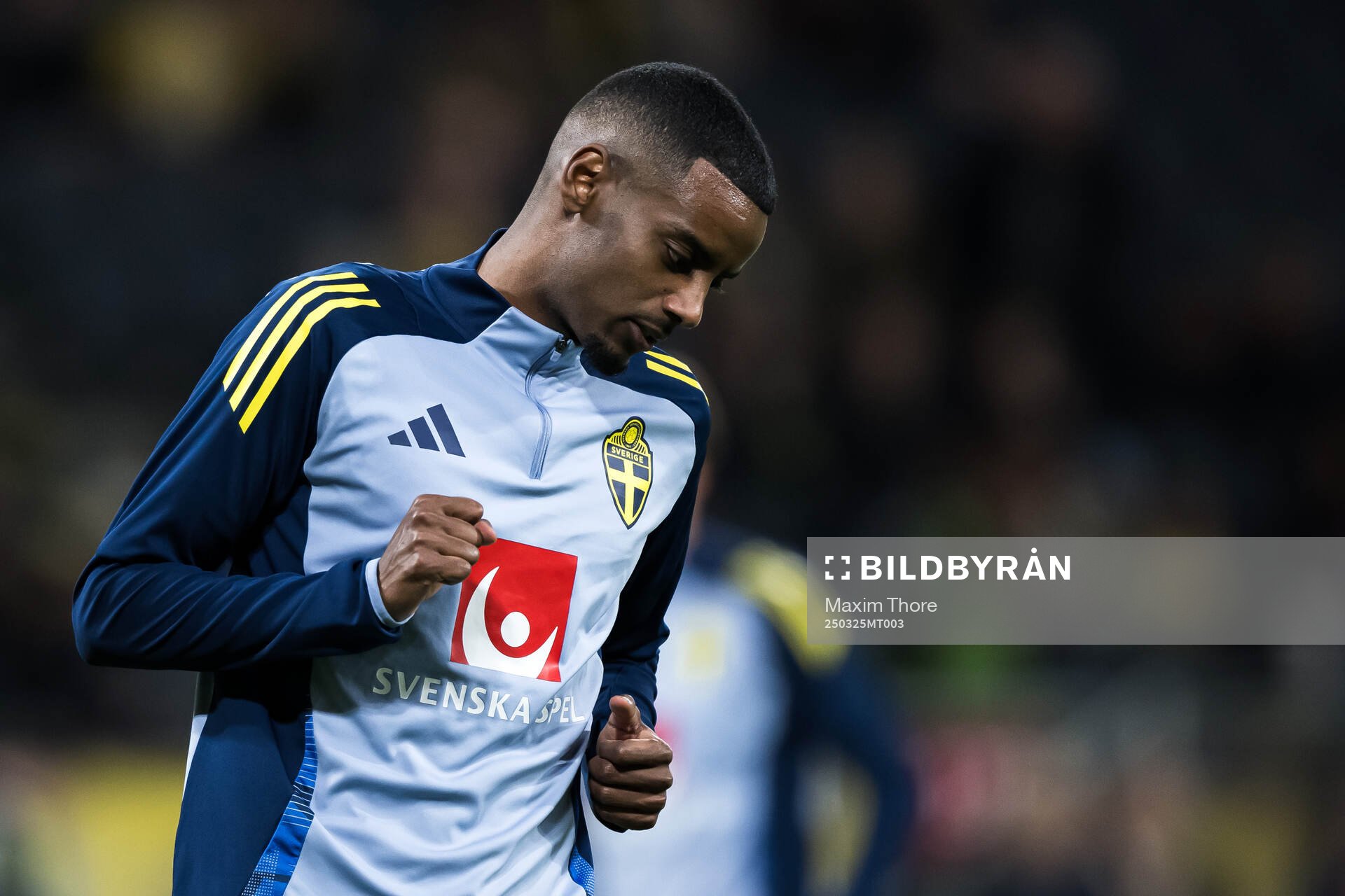 Alexander Isak of Sweden