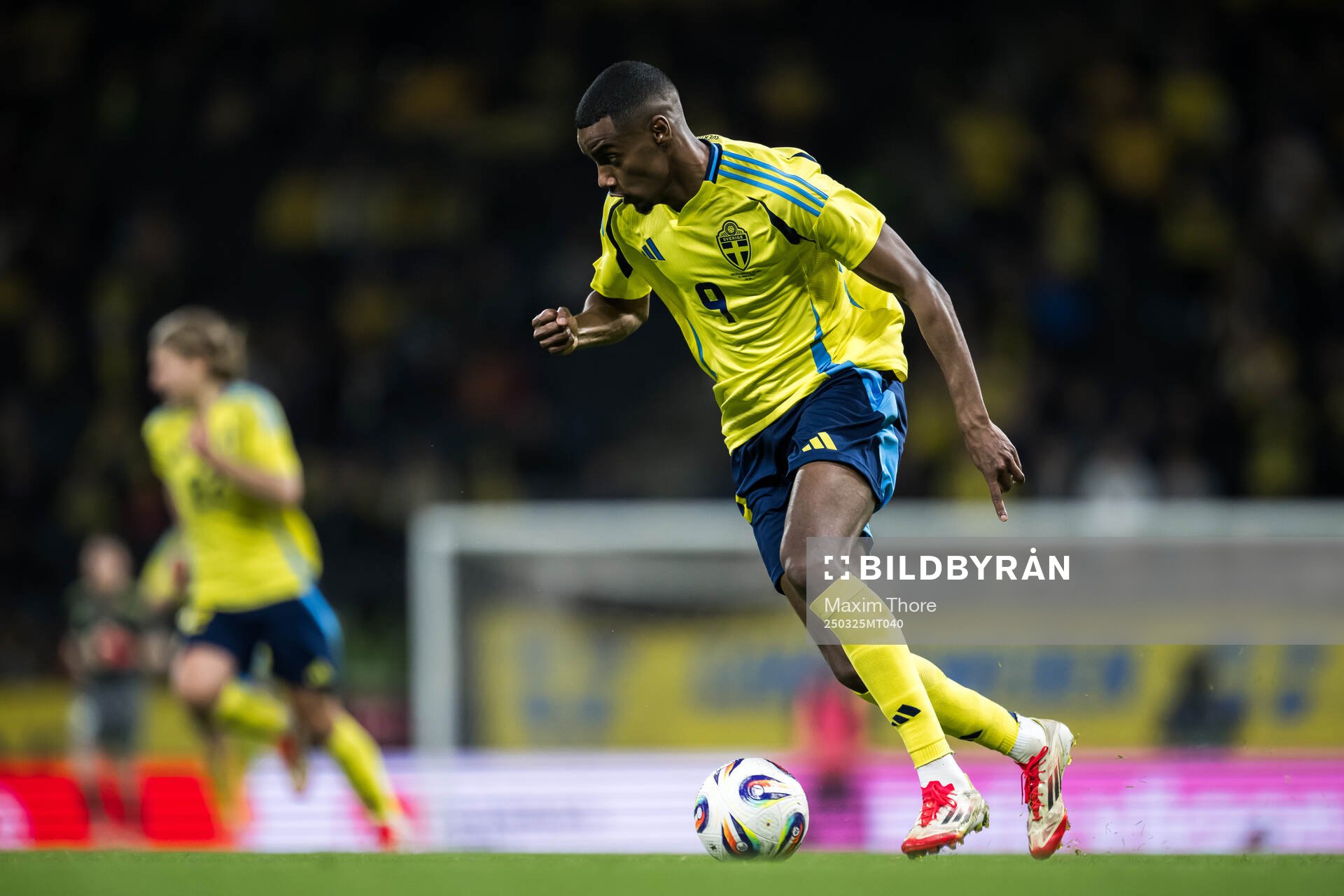 Alexander Isak of Sweden