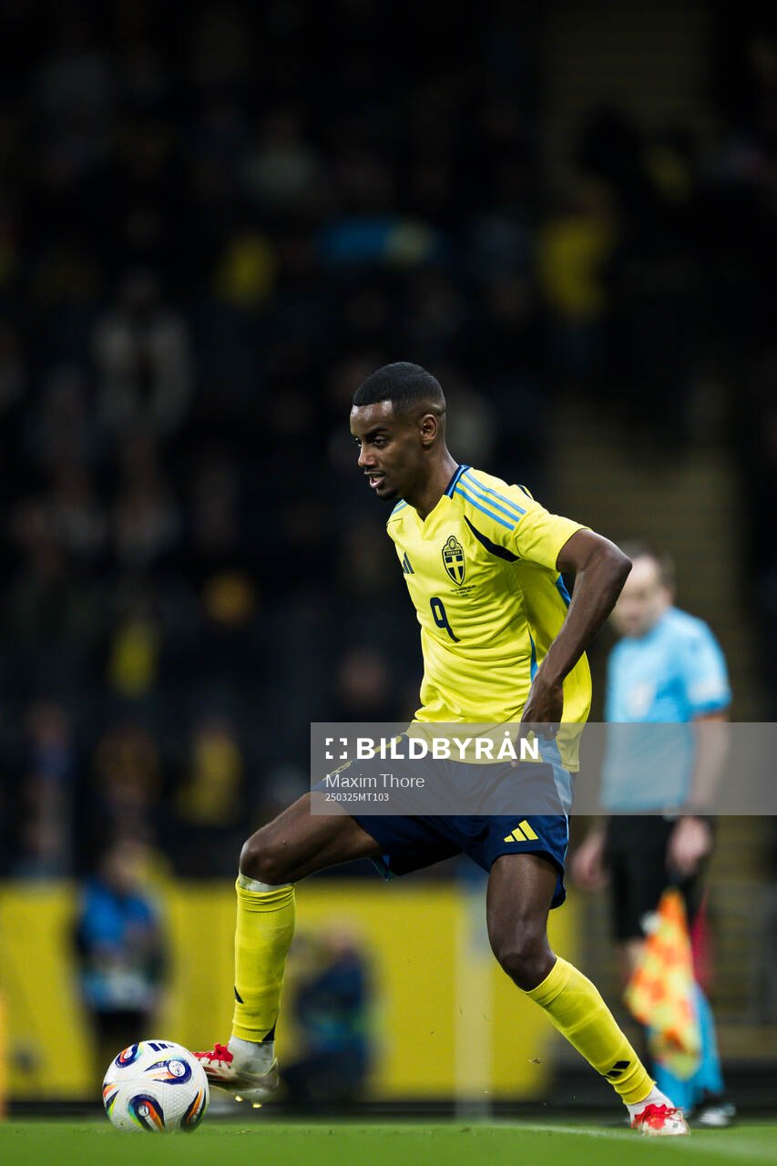 Alexander Isak of Sweden