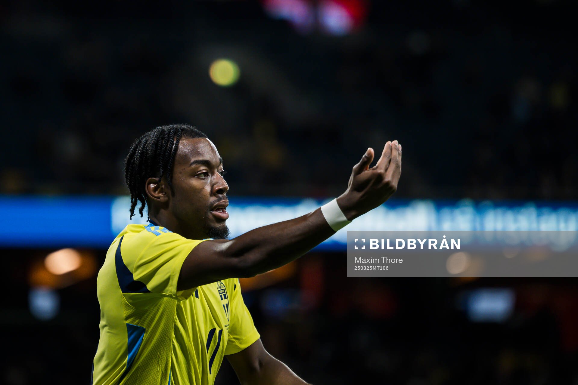 Anthony Elanga of Sweden