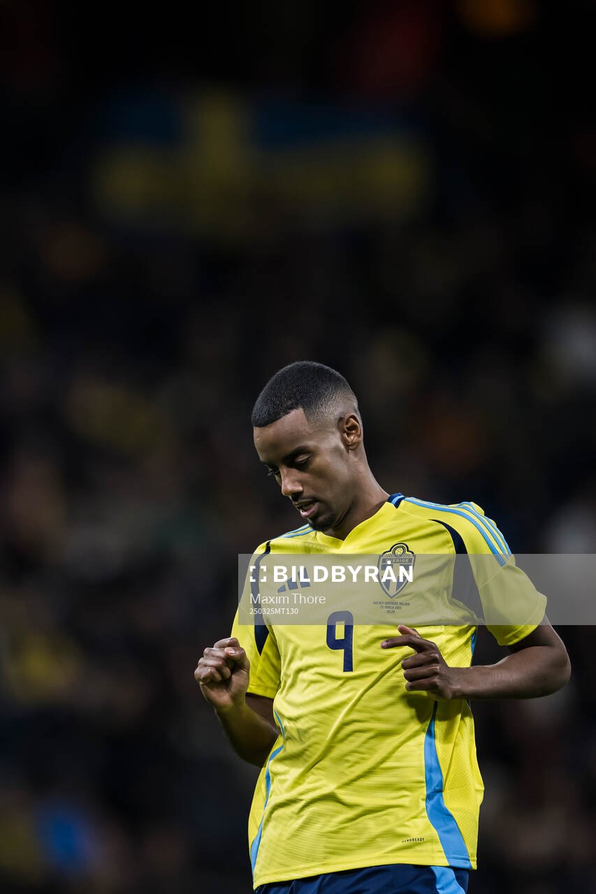 Alexander Isak of Sweden